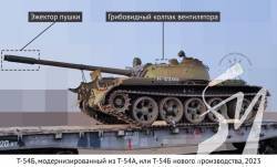 Ще сталінські загашники: Росія перекидає до України танки Т-54 1940-х років Ще сталінські загашники: Росія перекидає до України танки Т-54 1940-х років