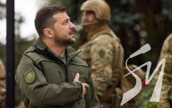 Зеленський відвідав передові позиції ЗСУ у Запорізькій області Зеленський відвідав передові позиції ЗСУ у Запорізькій області