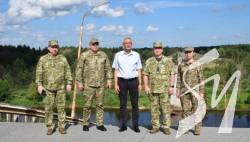 Посол Німеччини відвідав північний кордон України Посол Німеччини відвідав північний кордон України