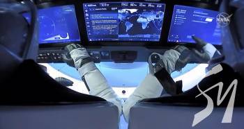 �������� Crew Dragon ���� ���� ������ � ������ ���������� �� �����. ²��� � ����