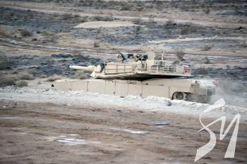 ������ ������ ����� Abrams M1A1 �� ����� � ��������